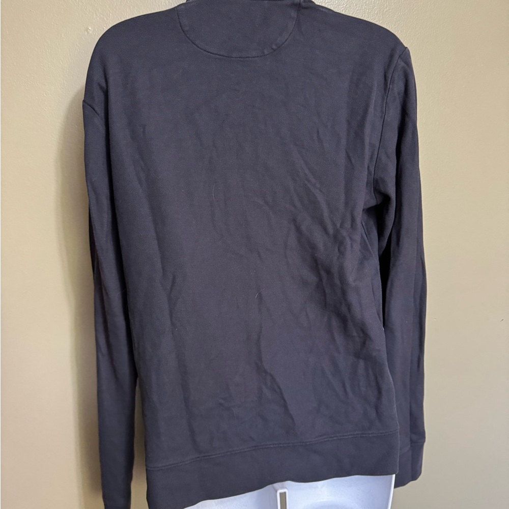 Vineyard Vines Zip Whale Logo Pullover Shirt (Women's XS), Navy - Picture 3 of 5